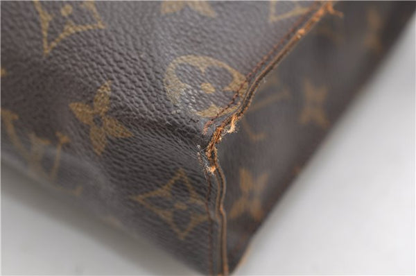 Auth Louis Vuitton Monogram Poche Toilette 26 Cosmetics Pouch Old Model LV 9152D
