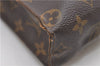Auth Louis Vuitton Monogram Poche Toilette 26 Cosmetics Pouch Old Model LV 9152D