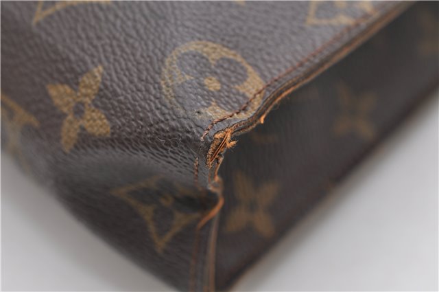 Auth Louis Vuitton Monogram Poche Toilette 26 Cosmetics Pouch Old Model LV 9152D