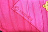 Authentic HERMES Pleats Scarf "Torins d'ar" Silk Pink 9154D