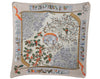 Authentic HERMES Pleats Scarf "Neige d'Antan" Silk Beige 9155D