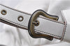 Authentic FENDI BORSA HOBO DOCTOR Vintage Shoulder Hand Bag Leather White 9157F