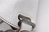 Authentic FENDI BORSA HOBO DOCTOR Vintage Shoulder Hand Bag Leather White 9157F