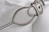 Authentic FENDI BORSA HOBO DOCTOR Vintage Shoulder Hand Bag Leather White 9157F