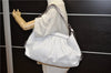 Authentic FENDI BORSA HOBO DOCTOR Vintage Shoulder Hand Bag Leather White 9157F
