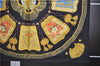 Authentic HERMES Carre 90 Scarf "Poste et Cavalerie" Silk Black 9166D