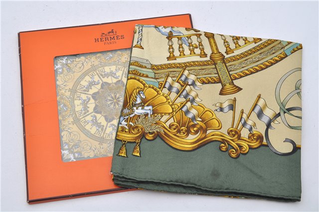 Authentic HERMES Carre 90 Scarf 