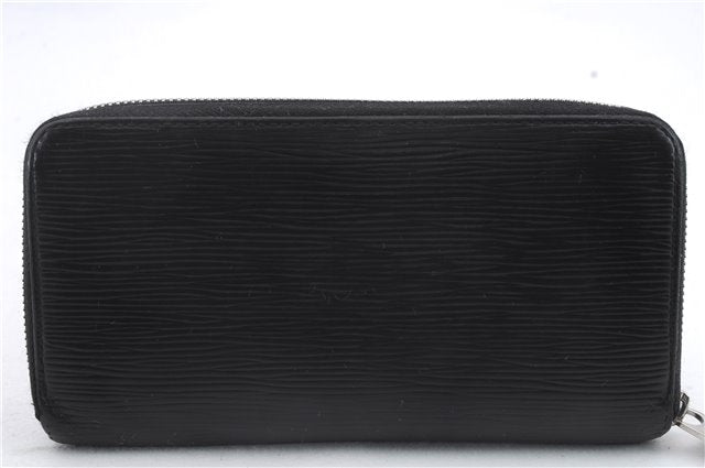 Authentic Louis Vuitton Epi Zippy Long Wallet Purse Black M60072 LV 9169C