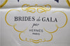 Authentic HERMES Carre 90 Scarf "BRIDES de GALA par" Silk Navy Paper Bag 9170D