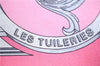 Authentic HERMES Carre 90 Scarf "LES TUILERIES" Silk Pink 9171D