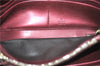 Authentic GUCCI Lovely Heart GG PVC Long Wallet 295671 Purple 9172C