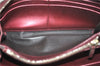 Authentic GUCCI Lovely Heart GG PVC Long Wallet 295671 Purple 9172C