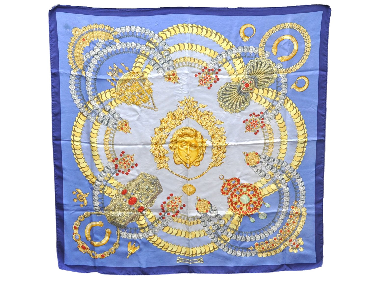 Authentic HERMES Carre 90 Scarf 