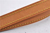 Authentic Louis Vuitton Leather Shoulder Strap Beige 38.2" LV 9175E