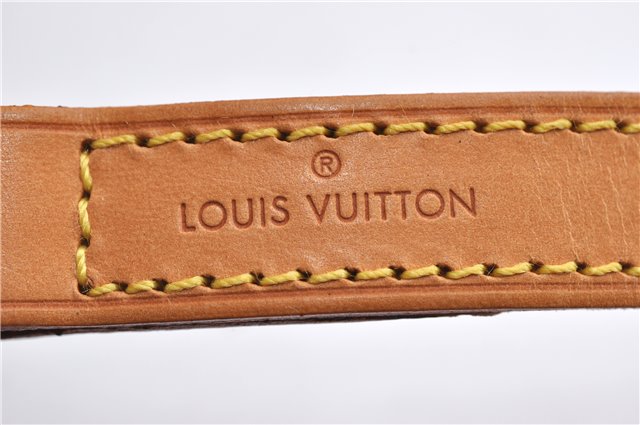 Authentic Louis Vuitton Leather Shoulder Strap Beige 38.2