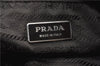 Authentic PRADA Vintage Nylon Tessuto Leather Shoulder Hand Bag Purse Red 9179F