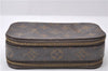 Authentic Louis Vuitton Monogram Trousse Blush PM Cosmetic Pouch M47510 LV 9182C