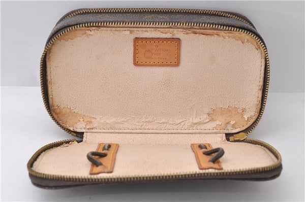 Authentic Louis Vuitton Monogram Trousse Blush PM Cosmetic Pouch M47510 LV 9182C