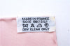 Authentic HERMES Carre 90 Scarf "Des fleurs pour le dire" Silk Pink 9182D