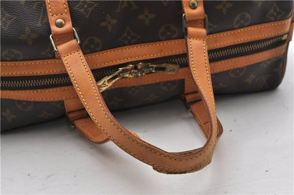 Authentic Louis Vuitton Monogram Sac Souple 35 Hand Boston Bag M41626 LV 9183F
