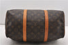 Authentic Louis Vuitton Monogram Sac Souple 35 Hand Boston Bag M41626 LV 9183F