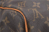 Authentic Louis Vuitton Monogram Sac Souple 35 Hand Boston Bag M41626 LV 9183F