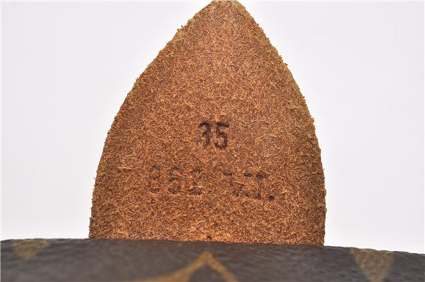 Authentic Louis Vuitton Monogram Sac Souple 35 Hand Boston Bag M41626 LV 9183F