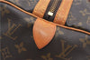 Authentic Louis Vuitton Monogram Sac Souple 35 Hand Boston Bag M41626 LV 9183F