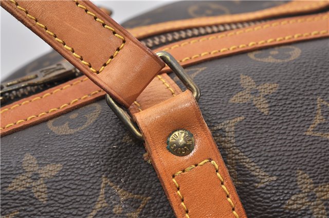 Authentic Louis Vuitton Monogram Sac Souple 35 Hand Boston Bag M41626 LV 9183F