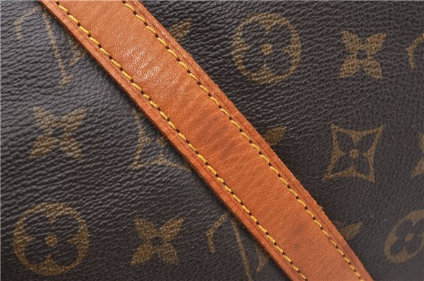 Authentic Louis Vuitton Monogram Sac Souple 35 Hand Boston Bag M41626 LV 9183F