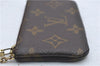 Authentic Louis Vuitton Monogram Pochette Cles Coin Case M62650 LV 9184D