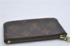 Authentic Louis Vuitton Monogram Pochette Cles Coin Case M62650 LV 9184D