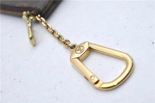 Authentic Louis Vuitton Monogram Pochette Cles Coin Case M62650 LV 9184D