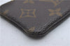 Authentic Louis Vuitton Monogram Pochette Cles Coin Case M62650 LV 9184D