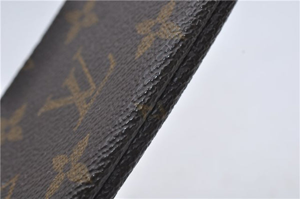 Authentic Louis Vuitton Monogram Pochette Cles Coin Case M62650 LV 9184D