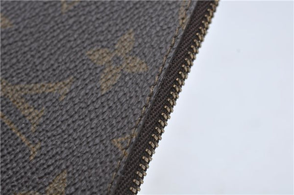 Authentic Louis Vuitton Monogram Pochette Cles Coin Case M62650 LV 9184D