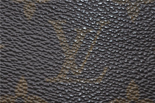 Authentic Louis Vuitton Monogram Pochette Cles Coin Case M62650 LV 9184D