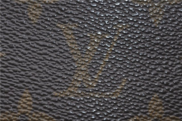 Authentic Louis Vuitton Monogram Pochette Cles Coin Case M62650 LV 9184D