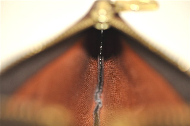 Authentic Louis Vuitton Monogram Pochette Cles Coin Case M62650 LV 9184D