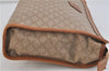 Authentic CELINE Macadam Blason Pattern Clutch Bag Purse PVC Leather Beige 9188C