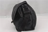 Authentic PRADA Nylon Tessuto Leather Shoulder Cross Body Bag Black 9188F