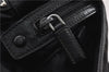 Authentic PRADA Nylon Tessuto Leather Shoulder Cross Body Bag Black 9188F