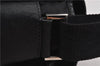 Authentic PRADA Nylon Tessuto Leather Shoulder Cross Body Bag Black 9188F