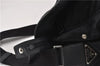 Authentic PRADA Nylon Tessuto Leather Shoulder Cross Body Bag Black 9188F