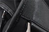 Authentic PRADA Nylon Tessuto Leather Shoulder Cross Body Bag Black 9188F