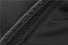 Authentic PRADA Nylon Tessuto Leather Shoulder Cross Body Bag Black 9188F