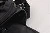 Authentic PRADA Nylon Tessuto Leather Shoulder Cross Body Bag Black 9188F
