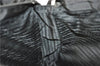 Authentic PRADA Nylon Tessuto Leather Shoulder Cross Body Bag Black 9188F