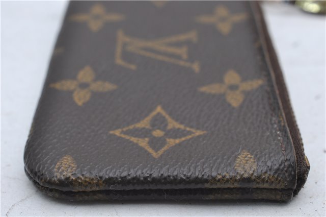 Authentic Louis Vuitton Monogram Pochette Cles Coin Case M62650 LV 9190D