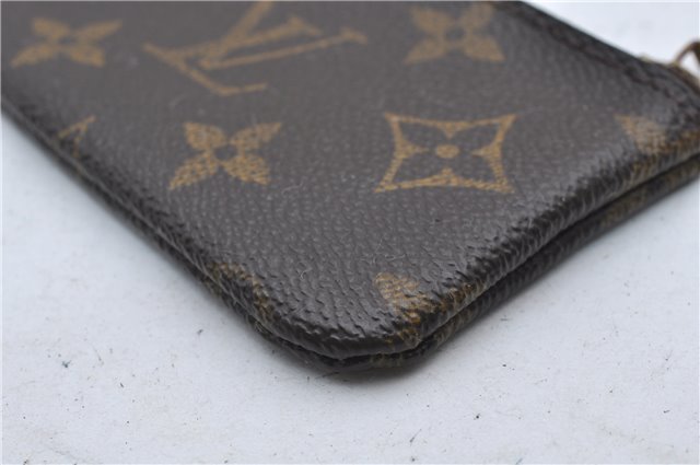 Authentic Louis Vuitton Monogram Pochette Cles Coin Case M62650 LV 9190D